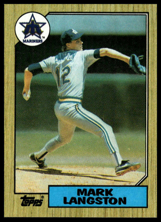 1987 Topps #215 Mark Langston