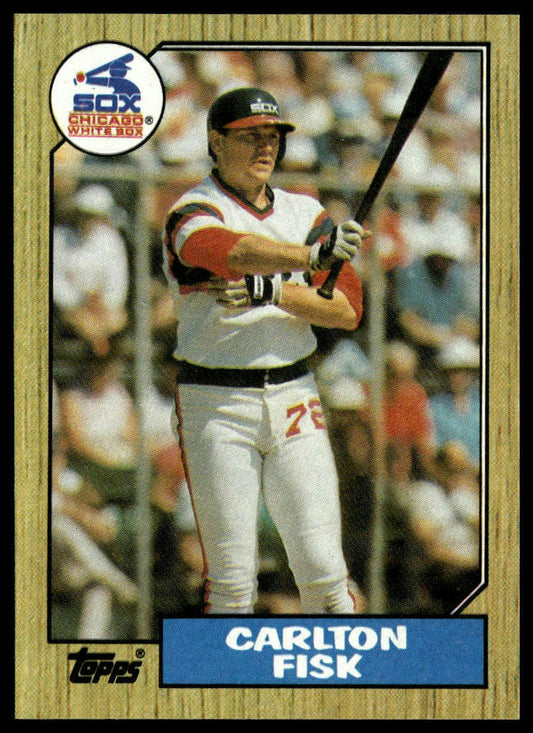1987 Topps #756 Carlton Fisk