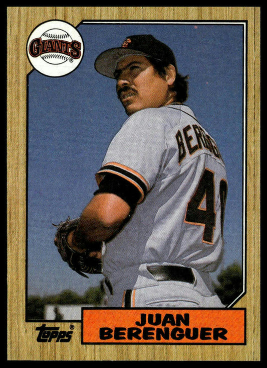 1987 Topps #303 Juan Berenguer