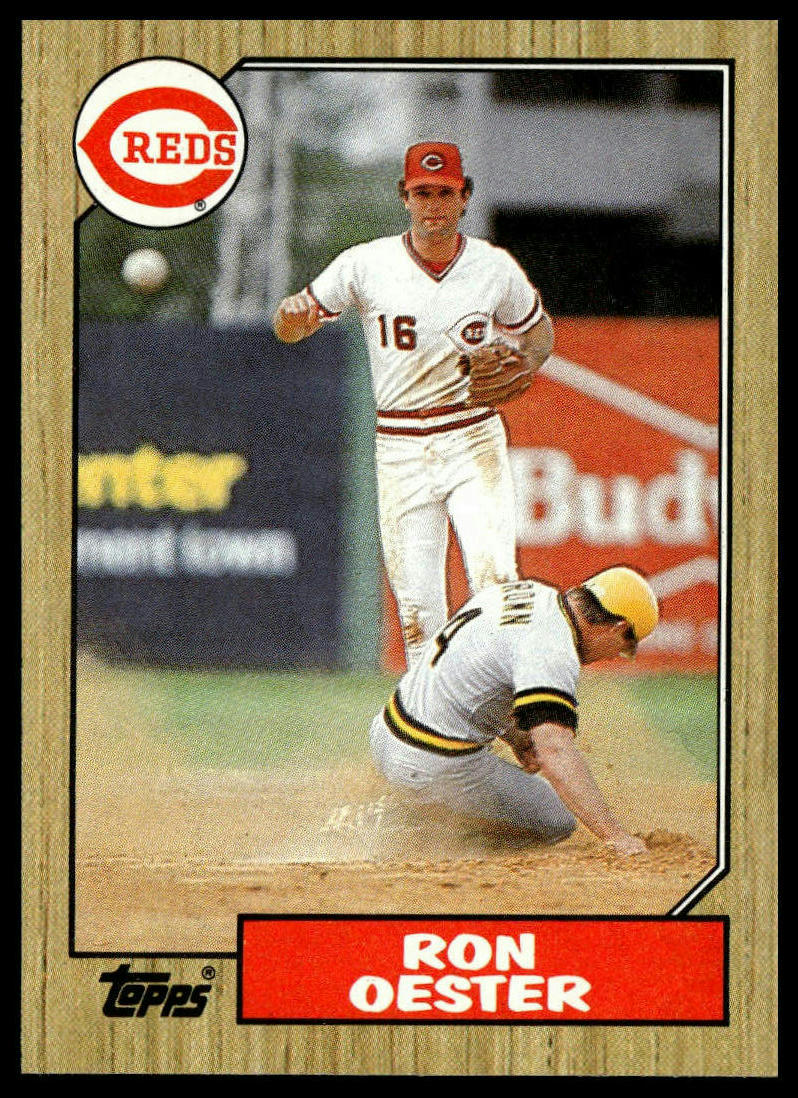 1987 Topps #172 Ron Oester