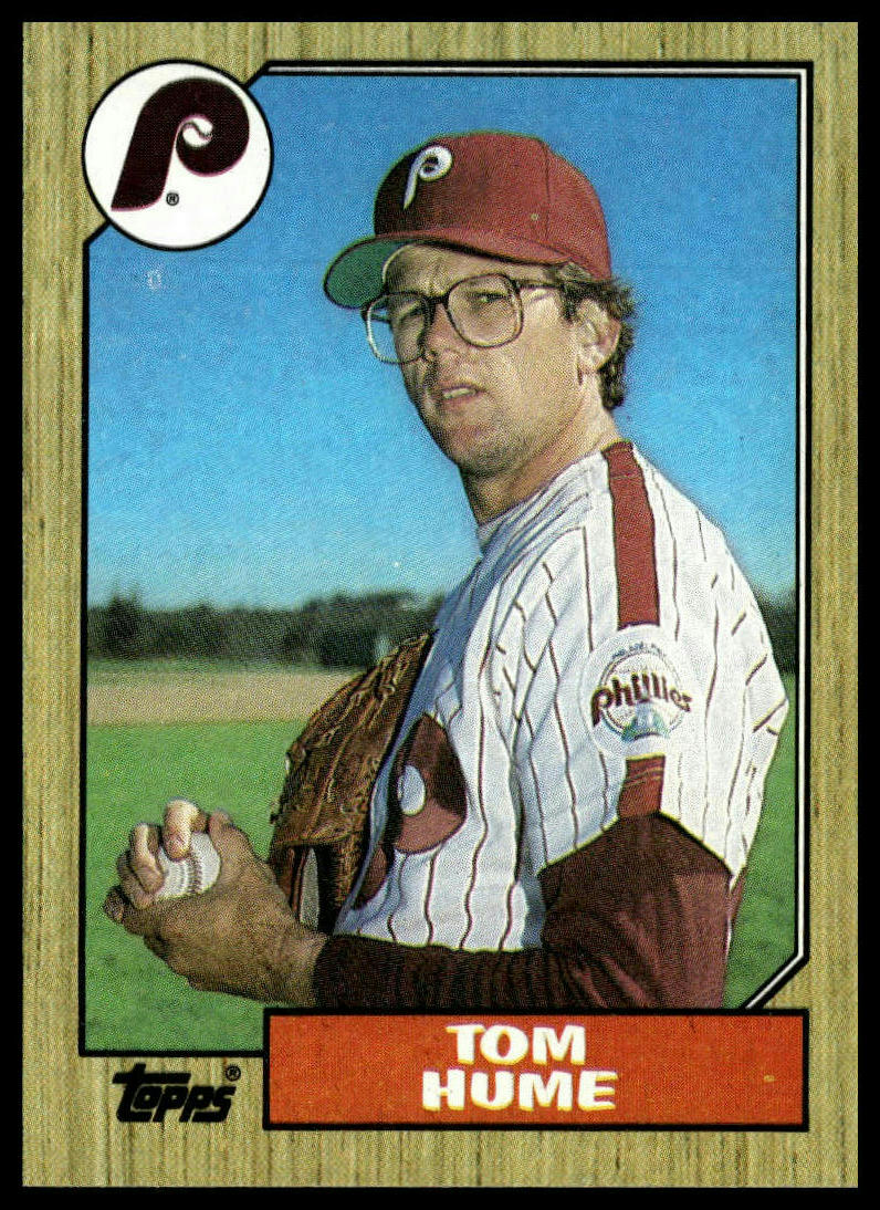 1987 Topps #719 Tom Hume