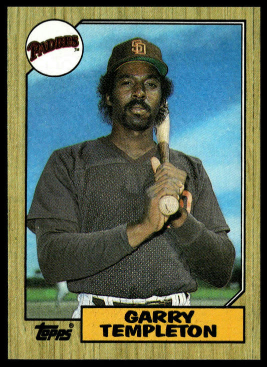 1987 Topps #325 Garry Templeton