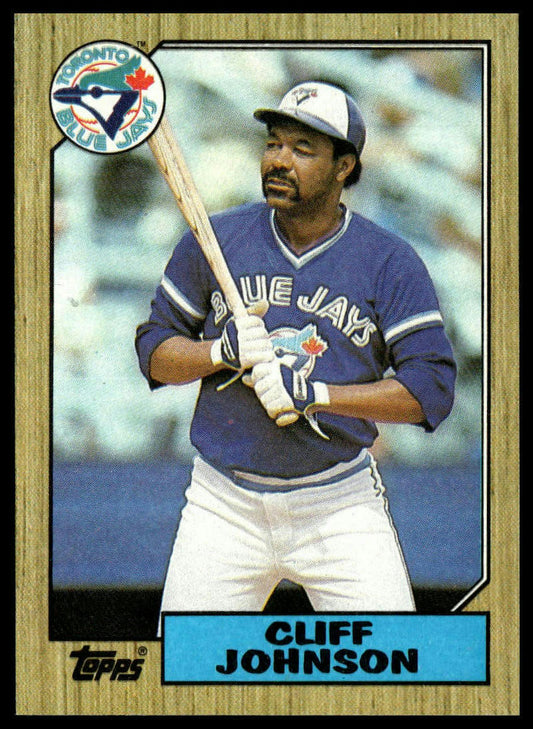 1987 Topps #663 Cliff Johnson