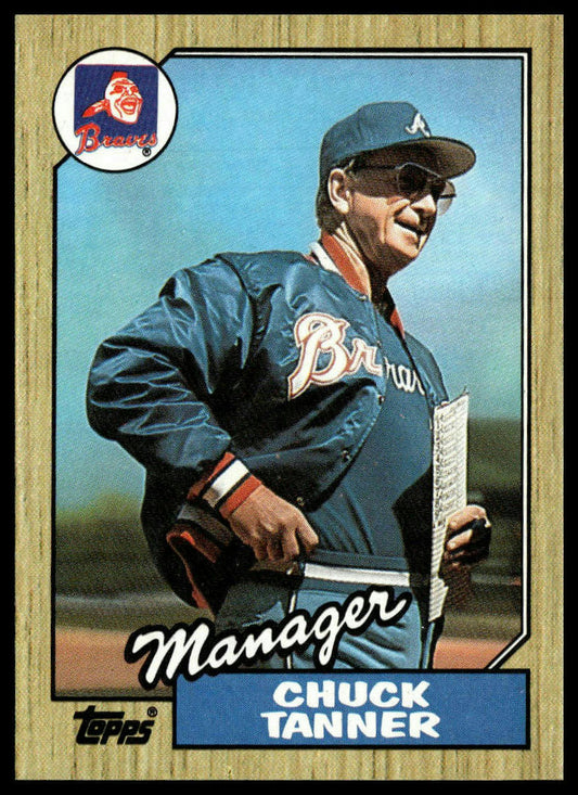 1987 Topps #593 Chuck Tanner