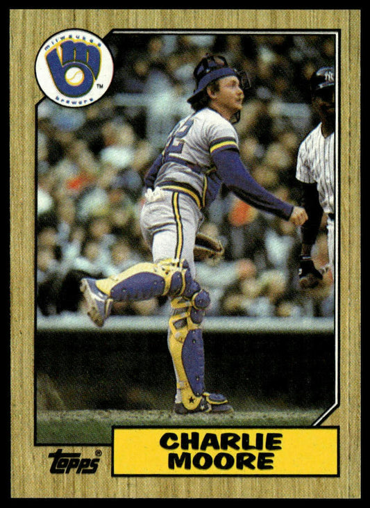 1987 Topps #676 Charlie Moore