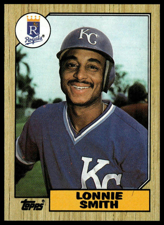 1987 Topps #69 Lonnie Smith