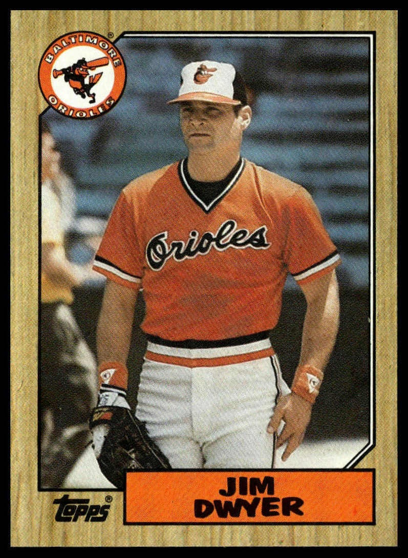 1987 Topps #246 Jim Dwyer
