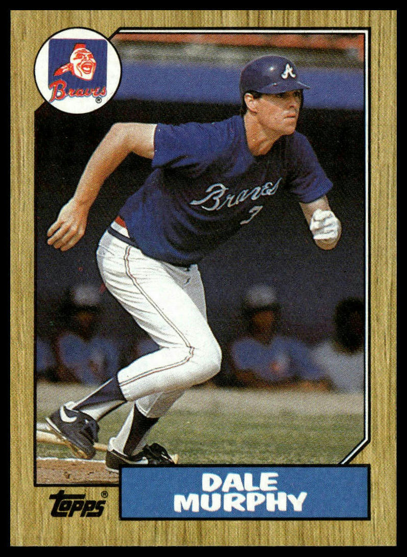 1987 Topps #490 Dale Murphy