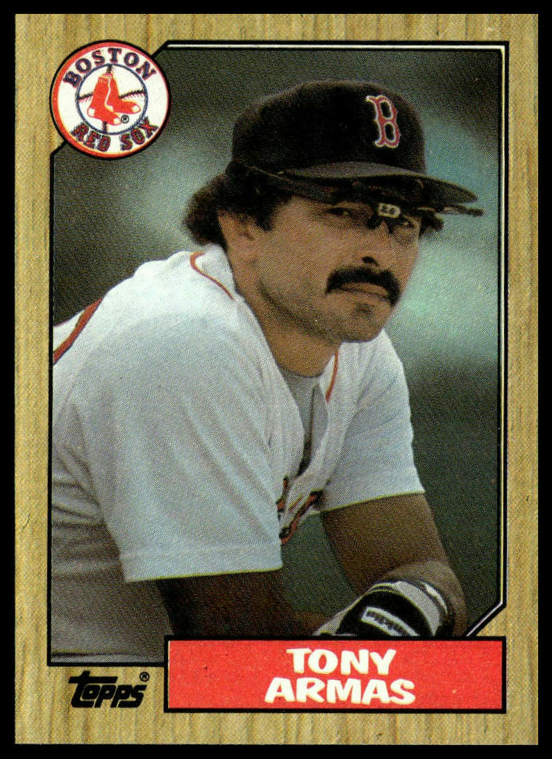1987 Topps #535 Tony Armas