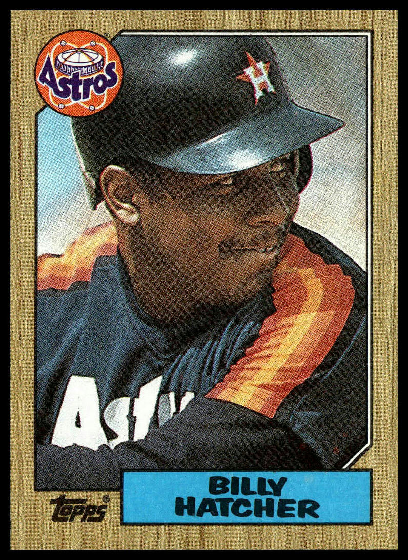 1987 Topps #578 Billy Hatcher
