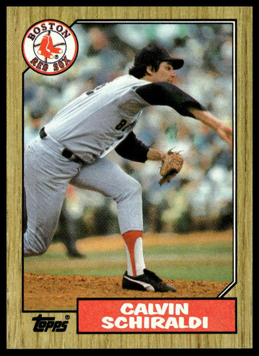 1987 Topps #94 Calvin Schiraldi