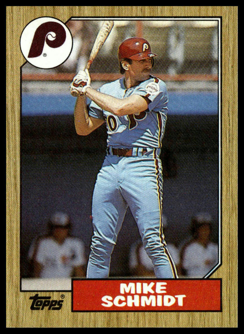 1987 Topps #430 Mike Schmidt