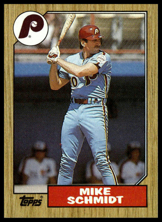 1987 Topps #430 Mike Schmidt
