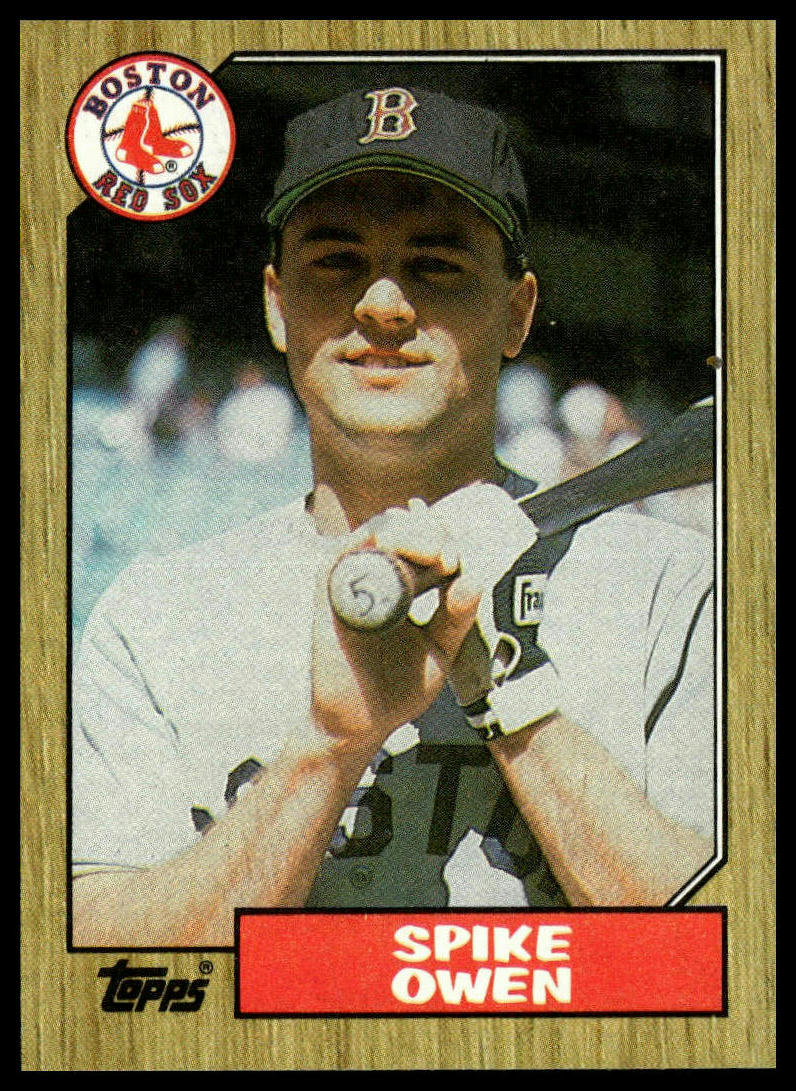 1987 Topps #591 Spike Owen
