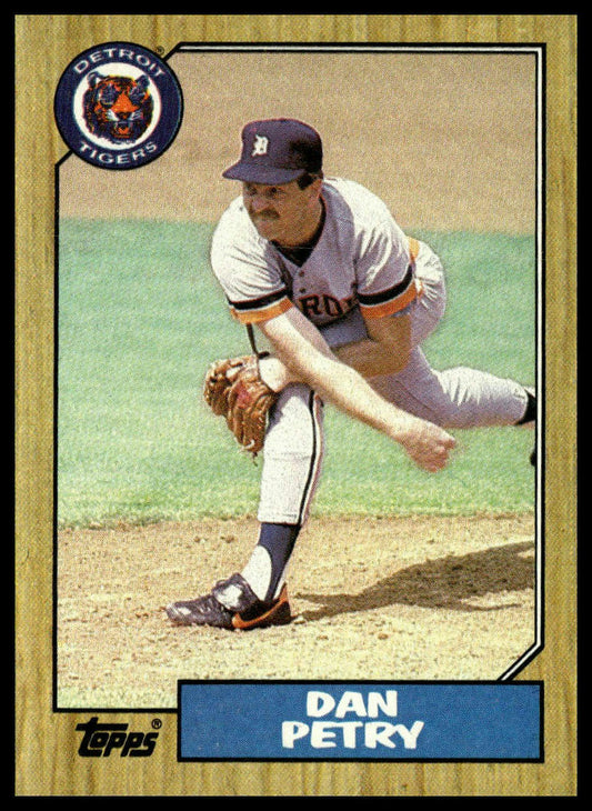 1987 Topps #752 Dan Petry