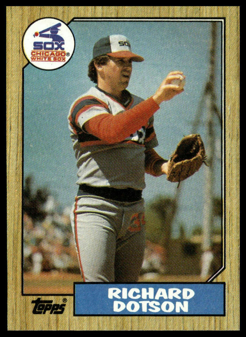 1987 Topps #720 Richard Dotson