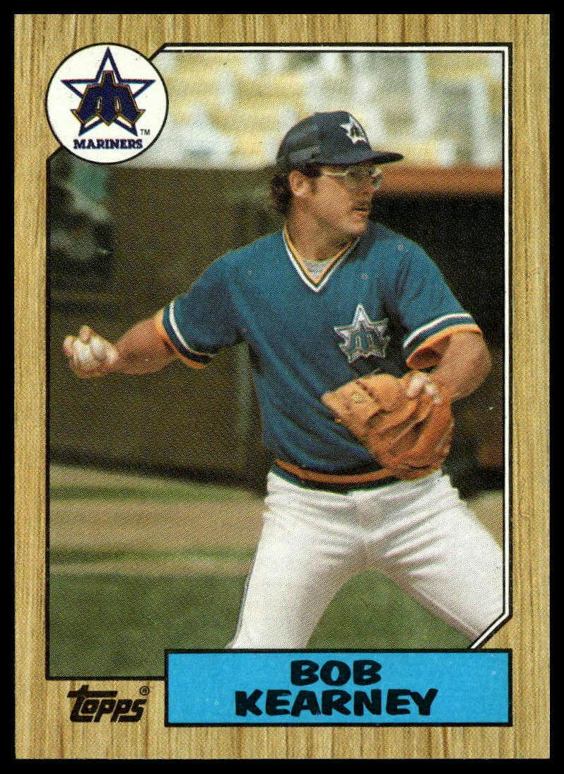 1987 Topps #498 Bob Kearney