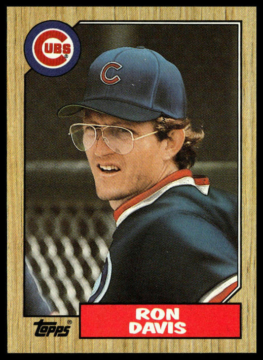 1987 Topps #383 Ron Davis
