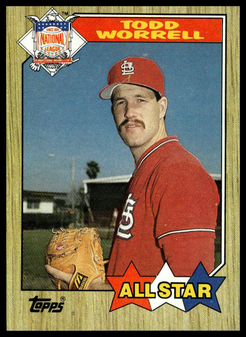 1987 Topps #605 Todd Worrell