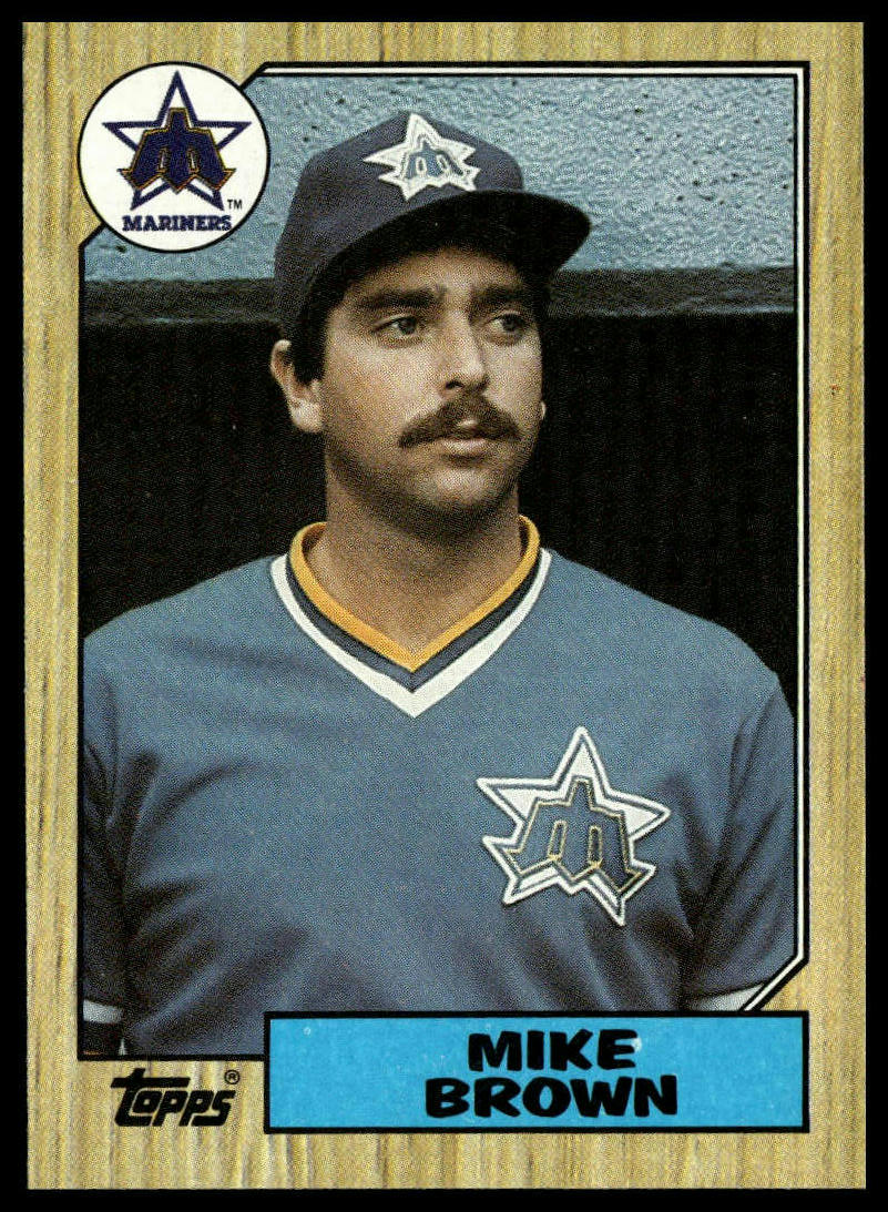 1987 Topps #271 Mike Brown