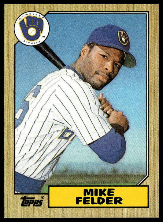 1987 Topps #352 Mike Felder