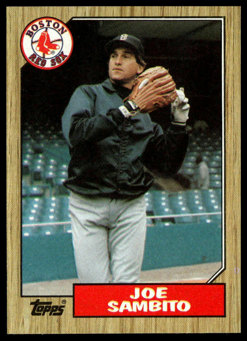 1987 Topps #451 Joe Sambito