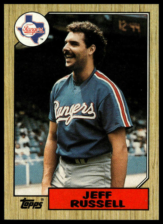 1987 Topps #444 Jeff Russell