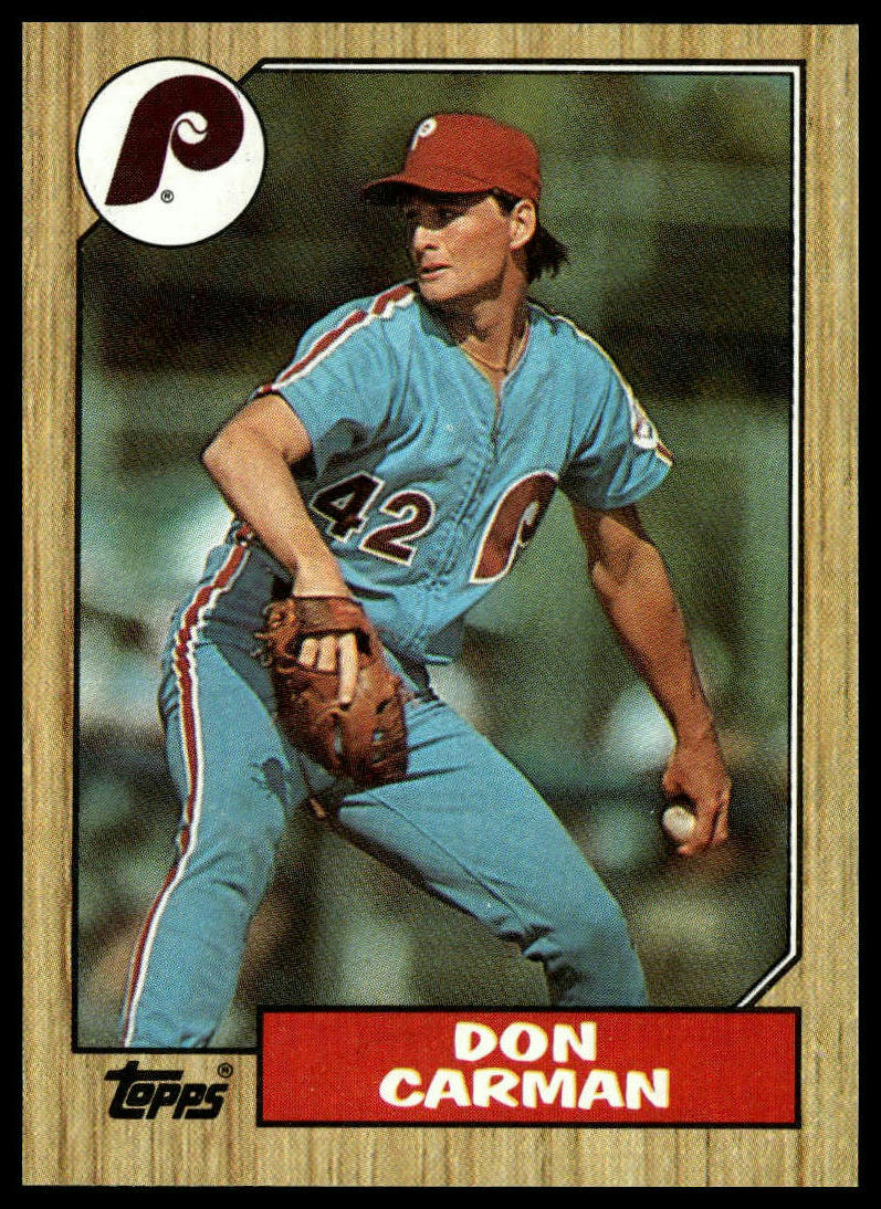 1987 Topps #355 Don Carman