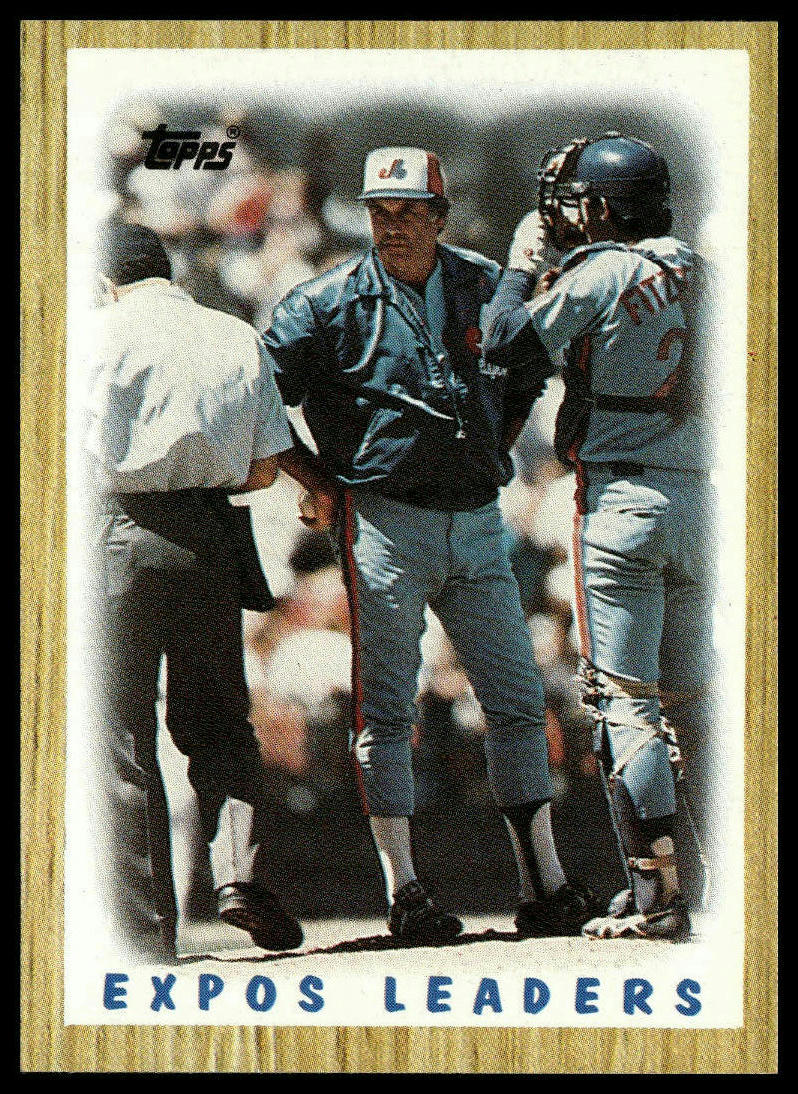 1987 Topps #381 Expos Leaders