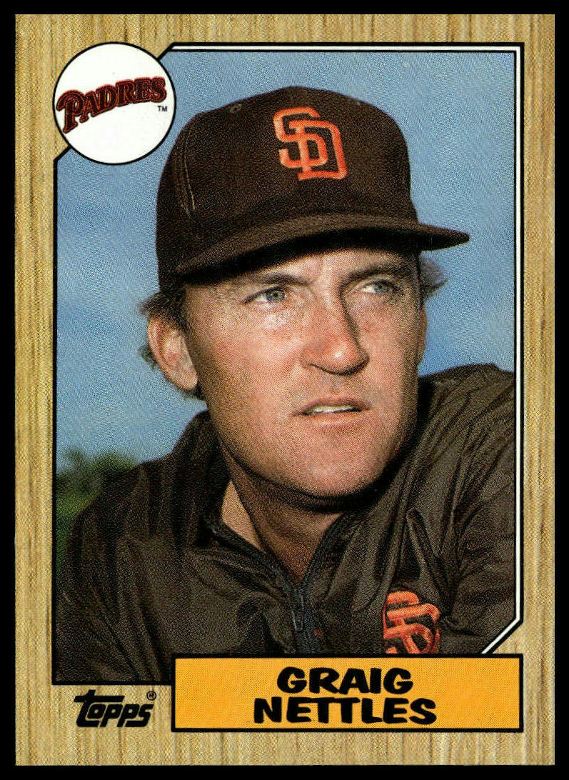 1987 Topps #205 Graig Nettles