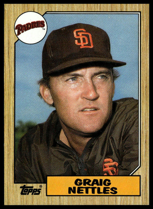 1987 Topps #205 Graig Nettles