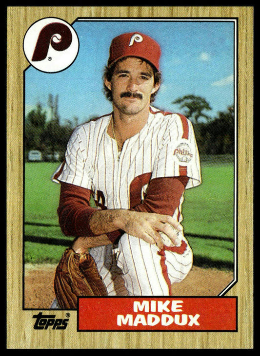 1987 Topps #553 Mike Maddux
