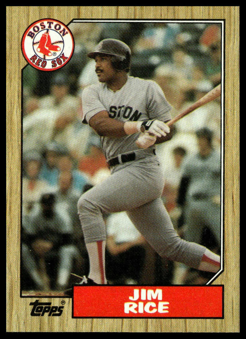 1987 Topps #480 Jim Rice