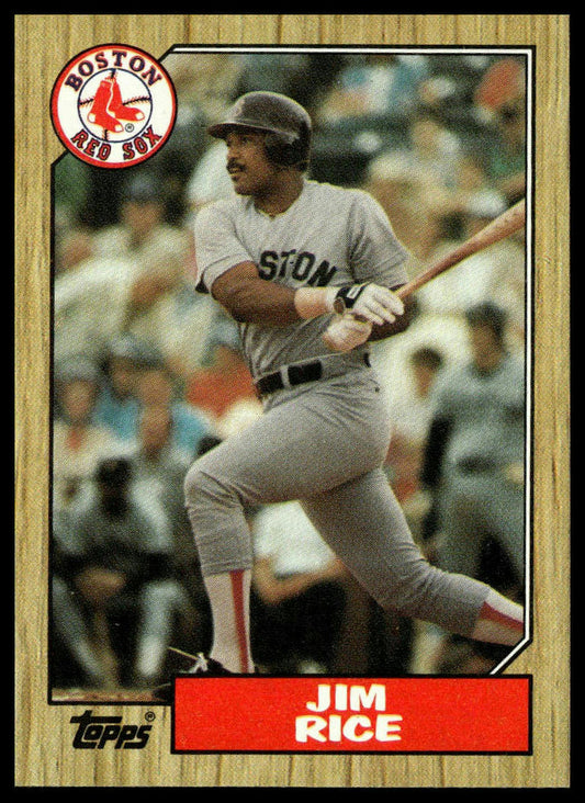 1987 Topps #480 Jim Rice