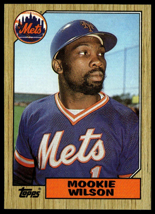 1987 Topps #625 Mookie Wilson