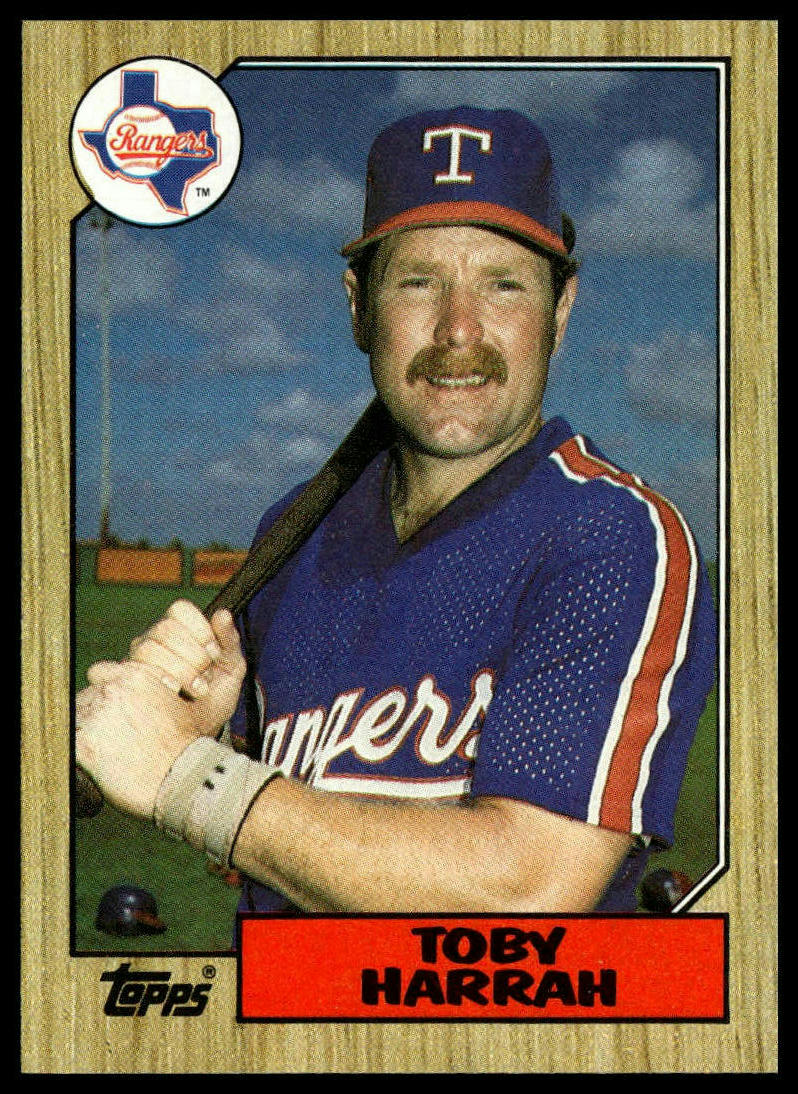 1987 Topps #152 Toby Harrah