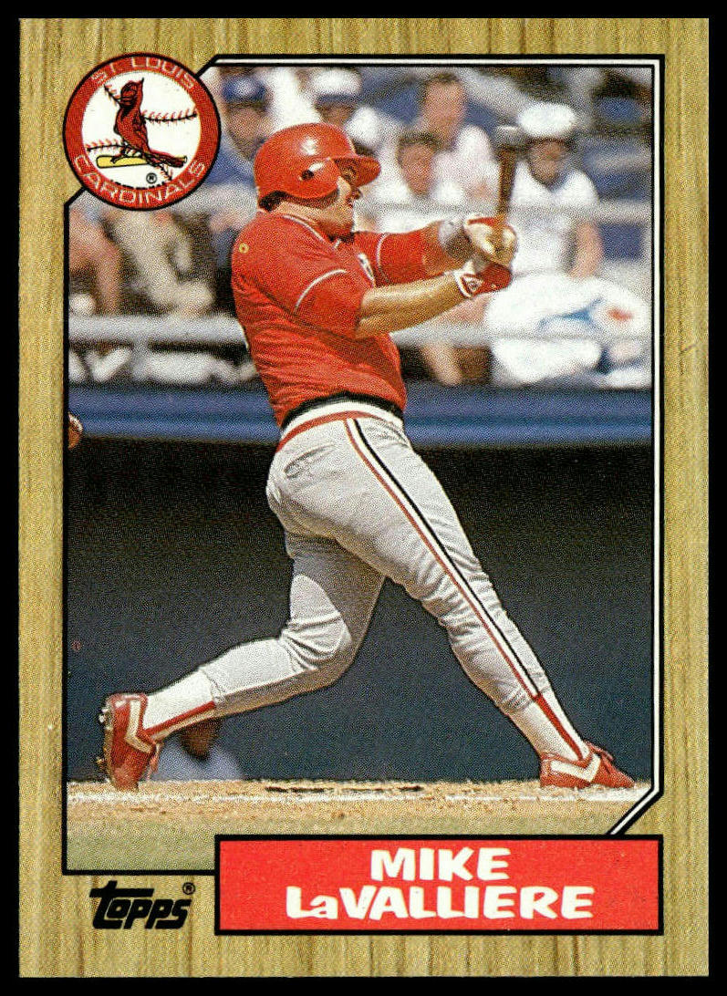 1987 Topps #162 Mike LaValliere