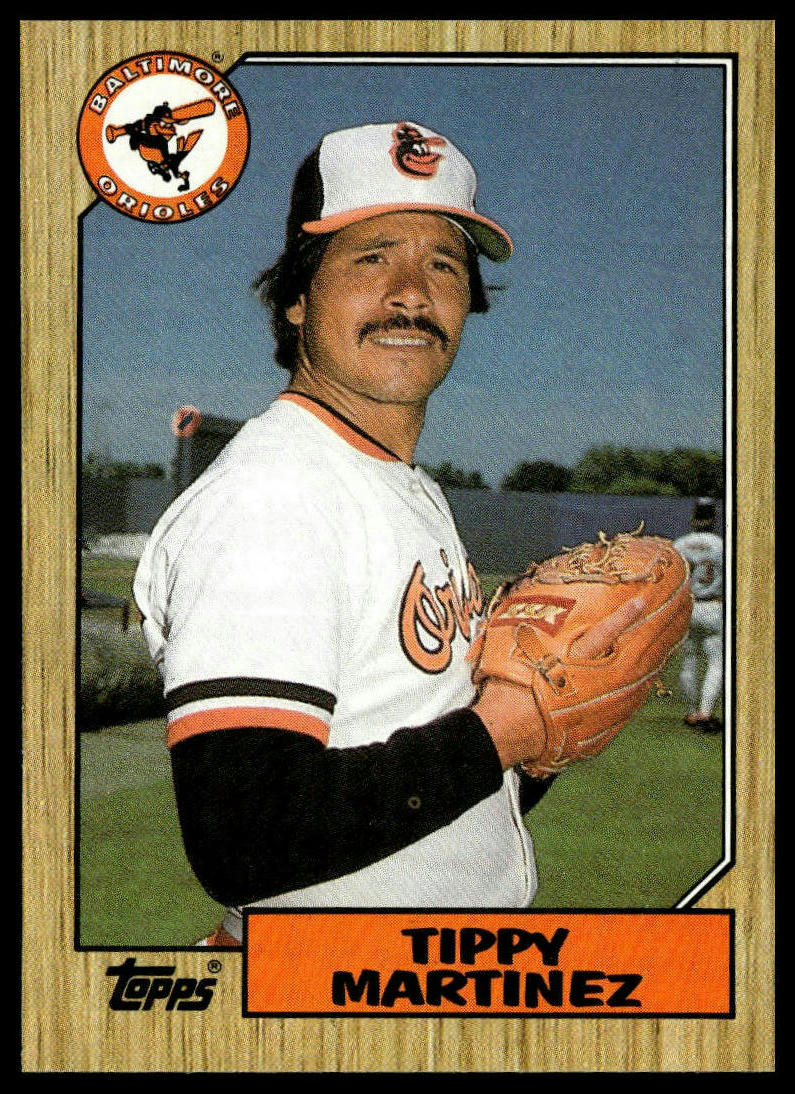 1987 Topps #728 Tippy Martinez