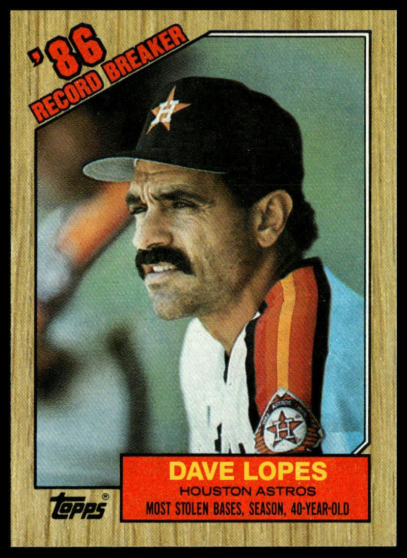1987 Topps #4 Dave Lopes