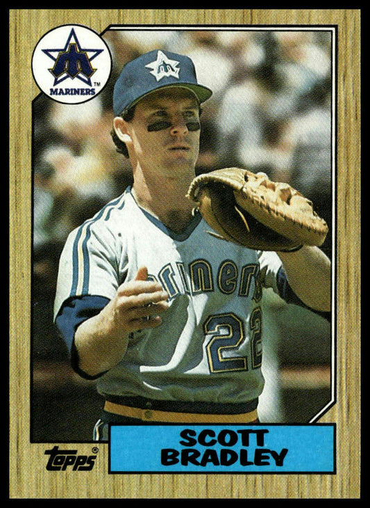 1987 Topps #376 Scott Bradley