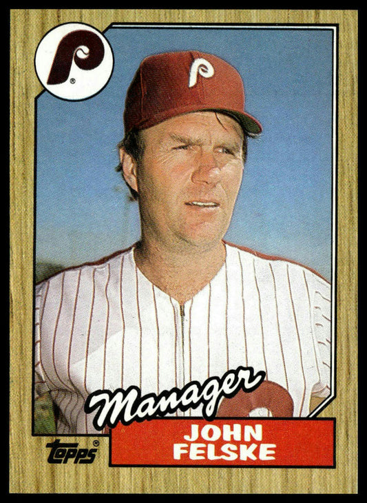 1987 Topps #443 John Felske