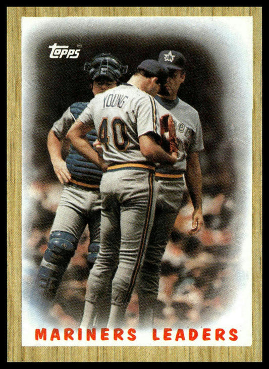 1987 Topps #156 Mariners Leaders
