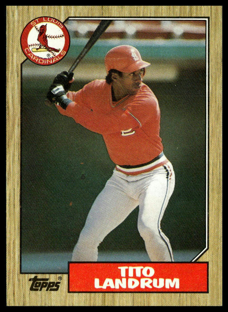 1987 Topps #288 Tito Landrum