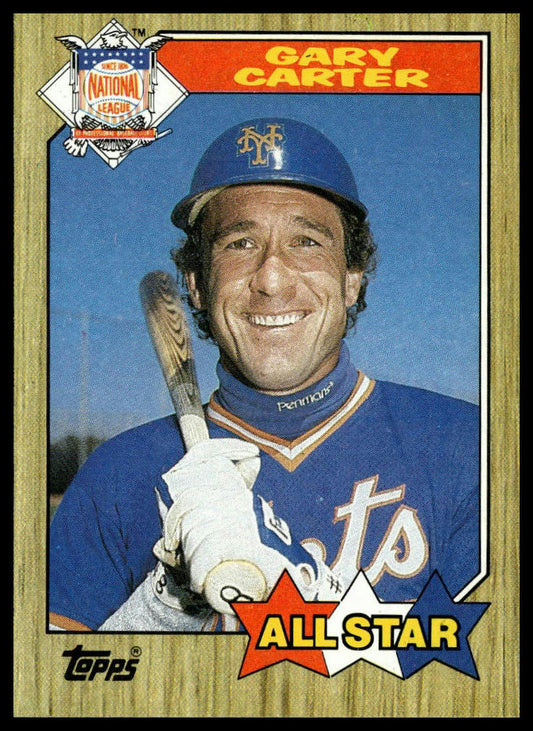 1987 Topps #602 Gary Carter