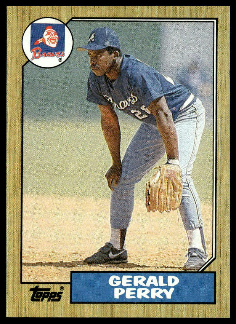 1987 Topps #639 Gerald Perry