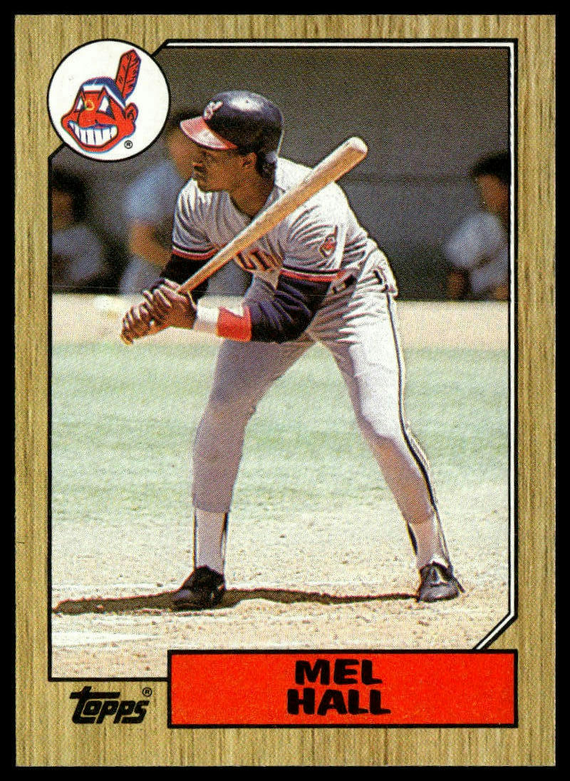 1987 Topps #51 Mel Hall
