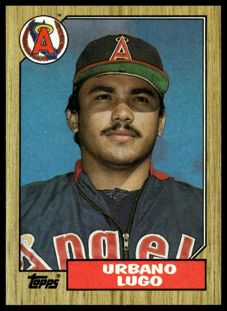 1987 Topps #92b Urbano Lugo
