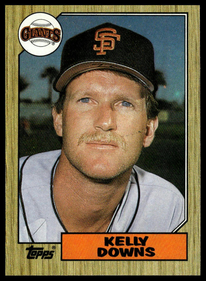1987 Topps #438 Kelly Downs
