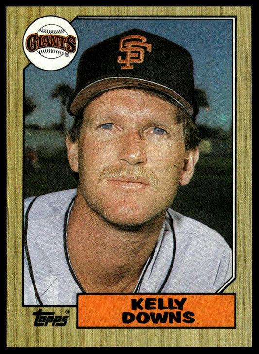 1987 Topps #438 Kelly Downs
