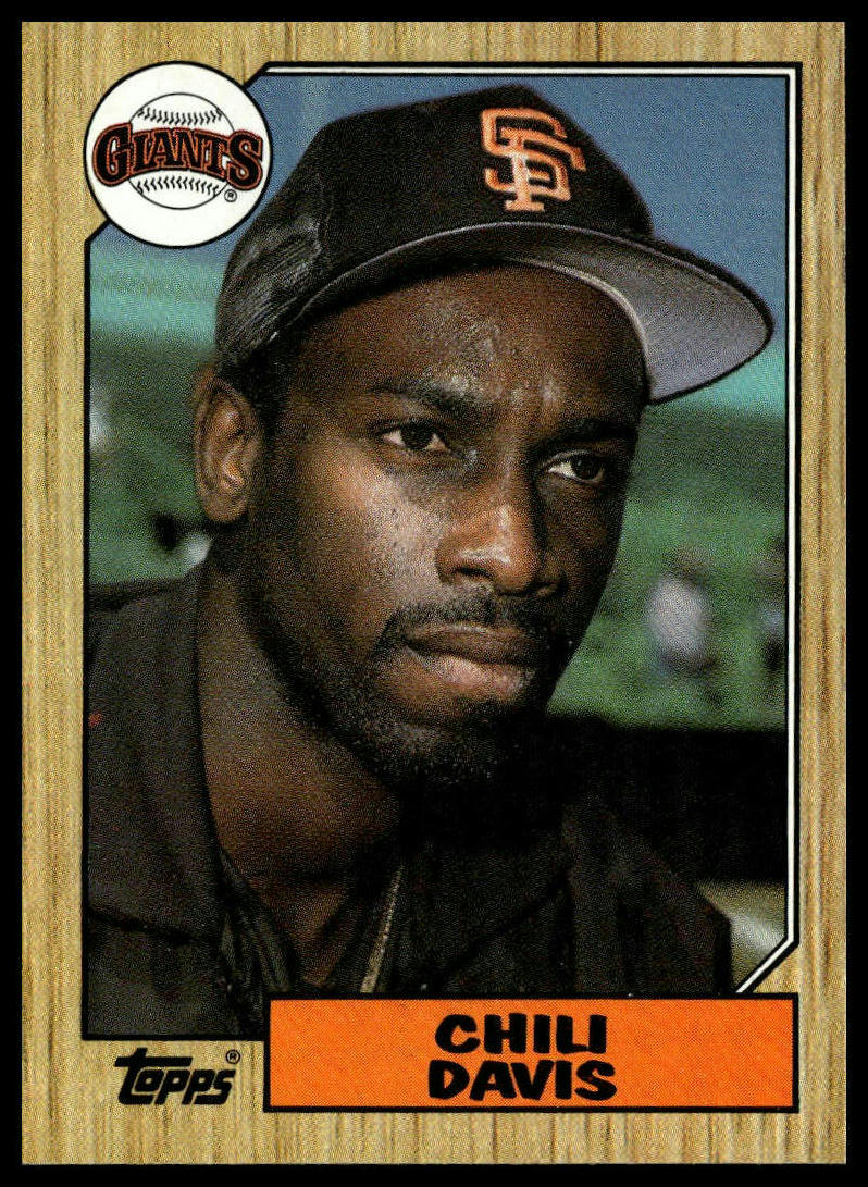 1987 Topps #672 Chili Davis
